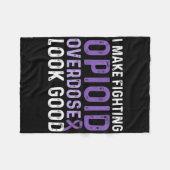 Couverture Polaire Survivant du guerrier de sensibilisation à la surd (Devant (Horizontal))