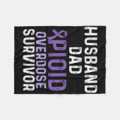 Couverture Polaire Survivant du guerrier de sensibilisation à la surd (Devant (Horizontal))