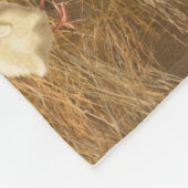Couverture Polaire Sussex Chicken Mama Hen et Chicks (Coin)