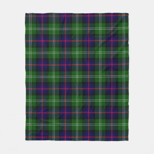 Couverture Polaire Sutherland Patiné Plaid (Devant)