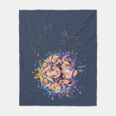 Couverture Polaire Sweet 16 Gemini Name Fleece Throw (Devant)