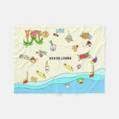 COUVERTURE POLAIRE SWEET BEACH (Devant (Horizontal))