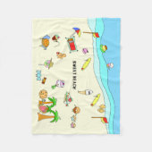 COUVERTURE POLAIRE SWEET BEACH (Devant)