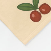 Couverture Polaire Sweet Cherry Christmas – Divine Love Collection (Coin)