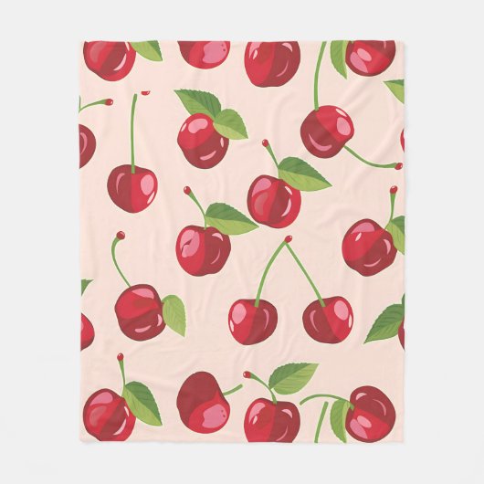 Couverture Polaire Sweet Cherry Delight (Devant)