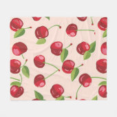 Couverture Polaire Sweet Cherry Delight (Devant (Horizontal))