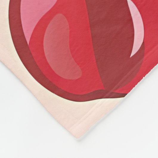 Couverture Polaire Sweet Cherry Delight (Coin)
