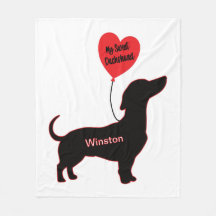 Sweet Dachshund : Balloon cardiaque