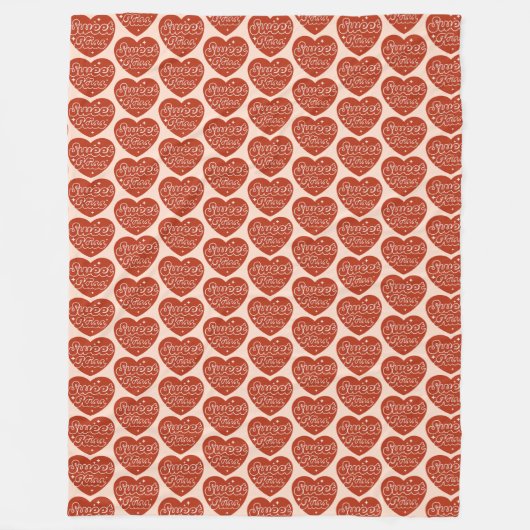 Couverture Polaire Sweet Kiss Fleece Blanket (Devant)