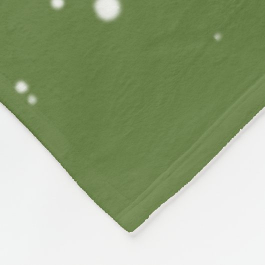 Couverture Polaire Sweet Reindeer Pair in Holiday Snowfall (Coin)