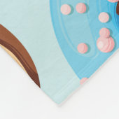 Couverture Polaire Sweet Sweet Sweets : Motif de Delight. (Coin)