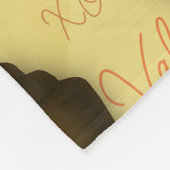 Couverture Polaire Sweet Valentine - Saint Valentin Motif de bonbons (Coin)