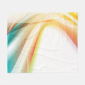 Couverture Polaire Swirl Abstrait 2 (Devant (Horizontal))