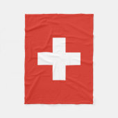 Couverture Polaire Switzerland Flag (Devant)