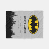 Couverture Polaire Symbole Batman classique | Nouveaux statistiques d (Devant (Horizontal))