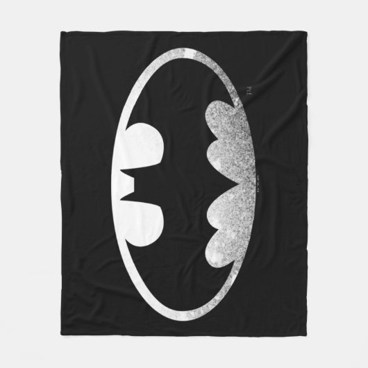 Couverture Polaire Symbole Batman | Logo Grainy (Devant)