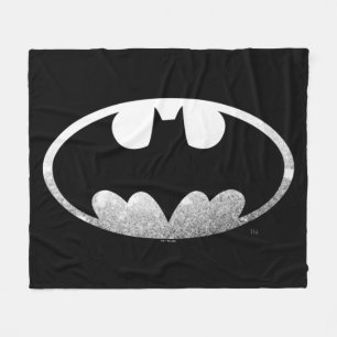 Couverture Polaire Symbole Batman Logo Grainy