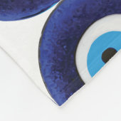 Couverture Polaire Symbole bleu de perle d'amulette mauvaise de (Coin)