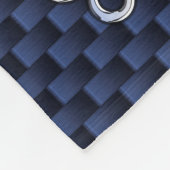 Couverture Polaire Symbole Capricorne Marine Style fibre de carbone (Coin)