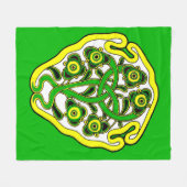 Couverture Polaire Symbole celtique (Devant (Horizontal))