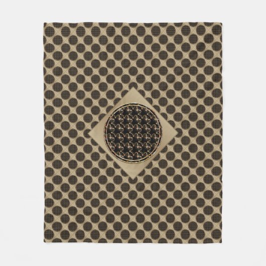 Couverture Polaire Symbole chinois chauve-souris Blanche polaire (Devant)