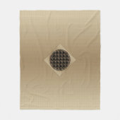 Couverture Polaire Symbole chinois chauve-souris Blanche polaire (Devant)