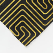 Couverture Polaire Symbole d'Apollo Sun sur le motif principal grec (Coin)