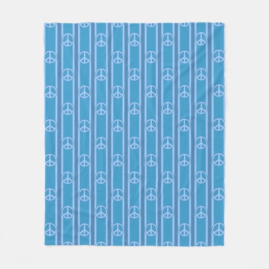 COUVERTURE POLAIRE SYMBOLE DE LA PAIX DIFFUSÉ (Devant)
