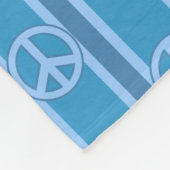 COUVERTURE POLAIRE SYMBOLE DE LA PAIX DIFFUSÉ (Coin)