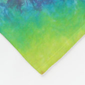 Couverture Polaire SYMBOLE DE LA PAIX Tie Dye (Coin)