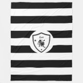 Couverture Polaire Symbole de Leo (Devant)