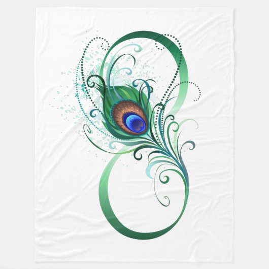 Couverture Polaire Symbole de l'Infinity (Devant)