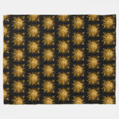 Couverture Polaire Symbole de Louis XIV le Roi Soleil (Devant (Horizontal))