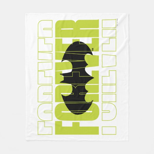 Couverture Polaire Symbole de typographie de Batman (Devant)