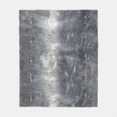 Couverture Polaire Symbole du cancer du zodiaque Style industriel (Devant)