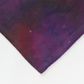 Couverture Polaire Symbole du cancer Zodiac Aquarelle Design (Coin)