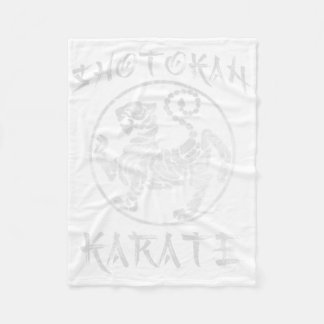 Couverture Polaire Symbole karaté de Shotokan Tiger Dojo entraînement