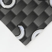 Couverture Polaire Symbole Leo Zodiac sur l'impression de fibre de ca (Coin)