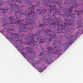 Couverture Polaire Symbole moderne du cancer Zodiac Camouflage numéri (Coin)