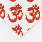 Couverture Polaire Symbole Om (Coin)