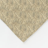 Couverture Polaire Symbole Reiki en violet (Coin)