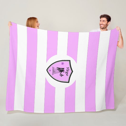 Couverture Polaire Symbole Virgo        (En situation)