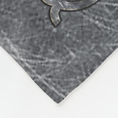 Couverture Polaire Symbole Virgo Zodiac Argent Style désaffecté (Coin)