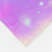 Couverture Polaire SYMBOLE Zodiaque Bélier or sur Arrière - plan colo (Coin)