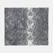 Couverture Polaire Symbole zodiaque de la bibliothèque de style métal (Devant (Horizontal))