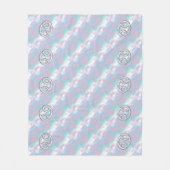 Couverture Polaire Symbole zodiaque de la mère de Pearl (Devant)