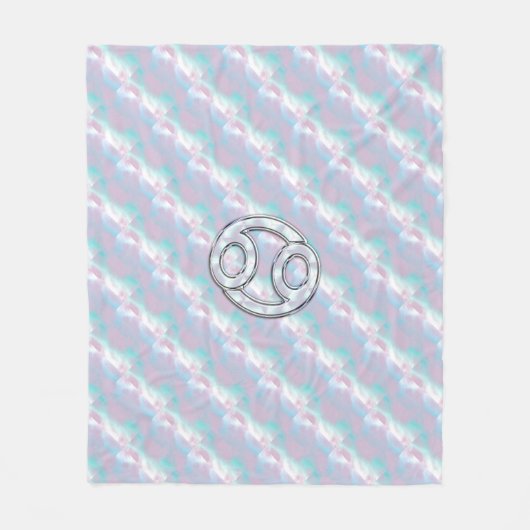 Couverture Polaire Symbole zodiaque de la mère de Pearl (Devant)