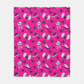 Couverture Polaire Symboles d'Emo (Devant)