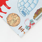 Couverture Polaire Symboles du Canada (Coin)