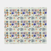 Couverture Polaire Symboles français (Devant (Horizontal))